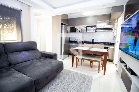 Sala de casa de condomínio à venda com 2 quartos, 59m² em Jardim Guairaca, São Paulo