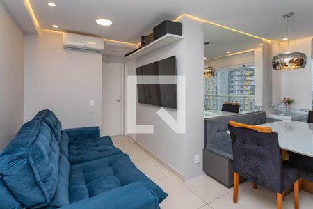 Sala de apartamento à venda com 2 quartos, 51m² em Centro, Diadema