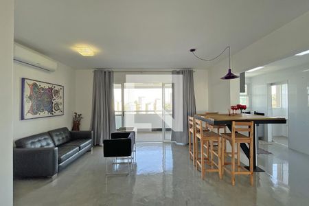 Sala de apartamento à venda com 3 quartos, 105m² em Vale do Sereno, Nova Lima