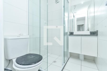 Banheiro de apartamento à venda com 1 quarto, 25m² em Vila Buarque, São Paulo