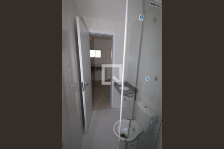 Banheiro de apartamento para alugar com 1 quarto, 34m² em Chácara Mafalda, São Paulo