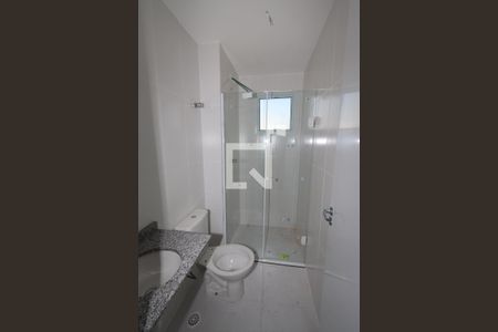 Banheiro de apartamento para alugar com 1 quarto, 34m² em Chácara Mafalda, São Paulo