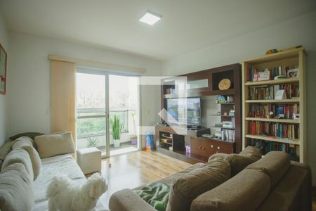 Sala de Estar de apartamento à venda com 3 quartos, 129m² em Vila Monte Alegre, São Paulo
