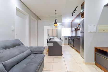 Sala de apartamento para alugar com 2 quartos, 43m² em Distrito de Bonfim Paulista, Ribeirão Preto