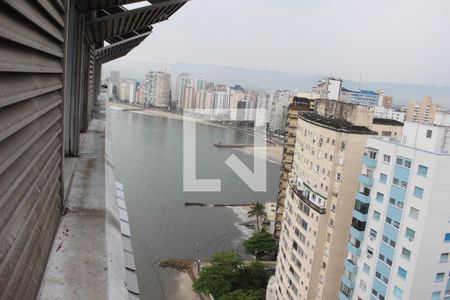 Vista  de apartamento para alugar com 1 quarto, 45m² em Itararé, São Vicente