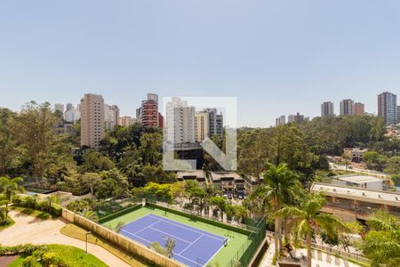 Vista da Varanda da Sala de apartamento para alugar com 4 quartos, 171m² em Vila Andrade, São Paulo