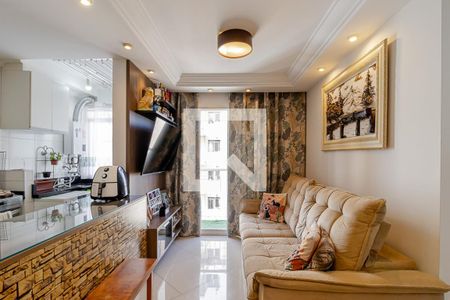 Sala de apartamento à venda com 2 quartos, 50m² em Parque Bristol, São Paulo