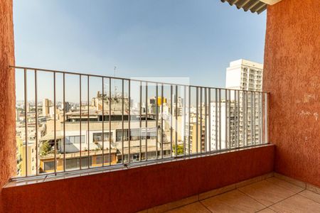 Varanda de kitnet/studio à venda com 1 quarto, 44m² em Campos Elíseos, São Paulo