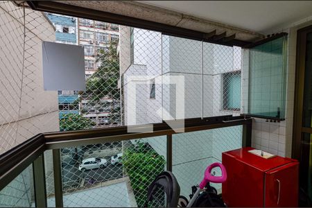 Varanda da Sala de apartamento à venda com 2 quartos, 76m² em Icaraí, Niterói