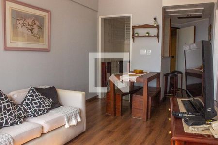 Sala de apartamento para alugar com 1 quarto, 44m² em Centro, Campinas