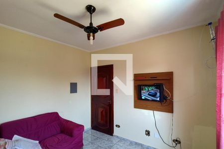 Sala de apartamento para alugar com 1 quarto, 65m² em Maracanã, Praia Grande