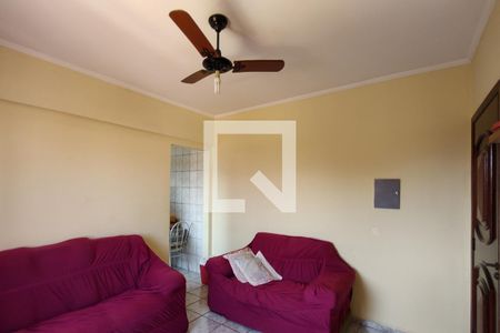 Sala de apartamento para alugar com 1 quarto, 65m² em Maracanã, Praia Grande