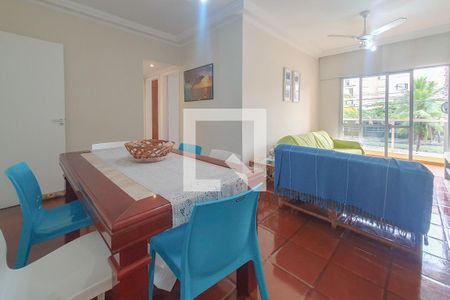 Sala 2 de apartamento para alugar com 3 quartos, 77m² em Jardim Belmar, Guarujá