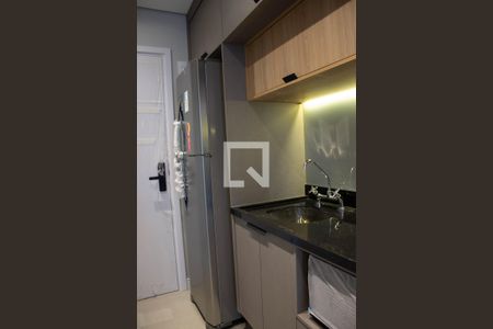 Cozinha de apartamento para alugar com 1 quarto, 28m² em Vila Mariana, São Paulo