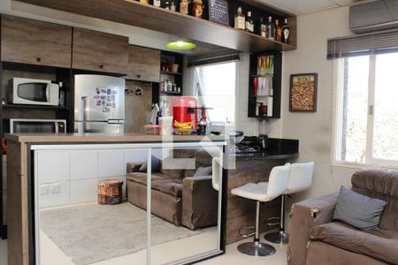 Apartamento à venda com 47m², 1 quarto e 1 vagaSala