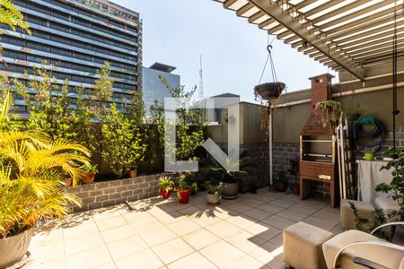 Sala - Quintal/Varanda de apartamento à venda com 2 quartos, 110m² em Bela Vista, São Paulo