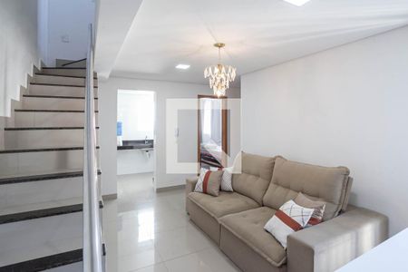 Sala de apartamento à venda com 2 quartos, 95m² em Santa Branca, Belo Horizonte