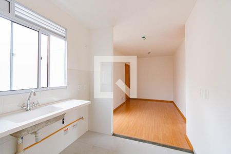 Cozinha de apartamento à venda com 2 quartos, 41m² em Estância Velha, Canoas