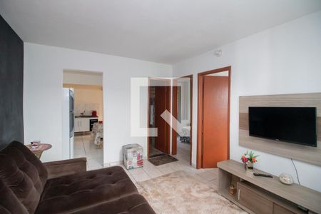 Sala de apartamento à venda com 2 quartos, 70m² em Bom Retiro, Betim