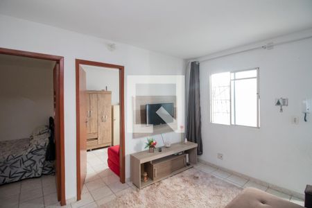 Sala de apartamento à venda com 2 quartos, 70m² em Bom Retiro, Betim