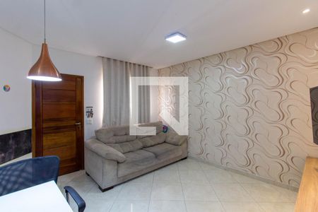 Sala  de casa de condomínio para alugar com 3 quartos, 110m² em Vila Talarico, São Paulo