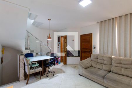 Sala  de casa de condomínio à venda com 3 quartos, 110m² em Vila Talarico, São Paulo