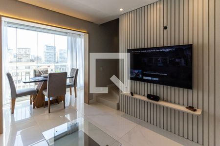 Sala de apartamento à venda com 1 quarto, 89m² em Centro, São Paulo