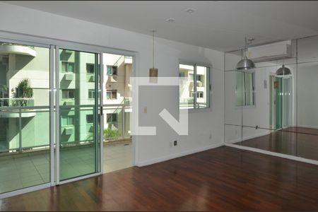 Sala de apartamento para alugar com 3 quartos, 106m² em Barra da Tijuca, Rio de Janeiro