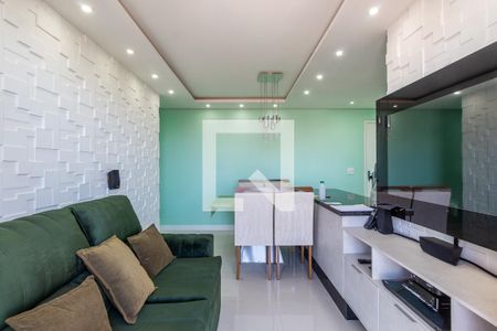 Sala de apartamento para alugar com 2 quartos, 58m² em Jardim Flor da Montanha, Guarulhos