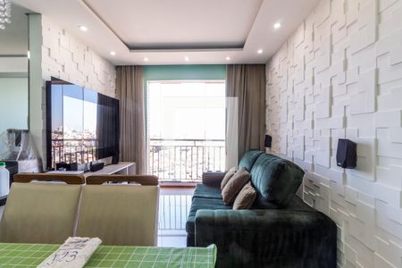 Sala de apartamento para alugar com 2 quartos, 58m² em Jardim Flor da Montanha, Guarulhos