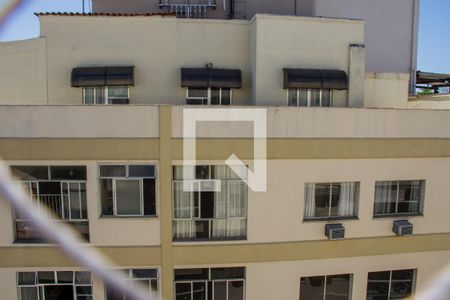 Varanda da Sala - Vista de apartamento à venda com 3 quartos, 120m² em Todos Os Santos, Rio de Janeiro
