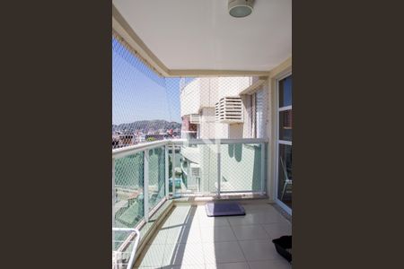 Varanda da Sala de apartamento à venda com 3 quartos, 120m² em Todos Os Santos, Rio de Janeiro