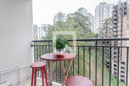 Varanda de apartamento à venda com 3 quartos, 59m² em Jardim Parque Morumbi, São Paulo