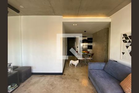 Sala de apartamento para alugar com 2 quartos, 69m² em Vila Regente Feijó, São Paulo