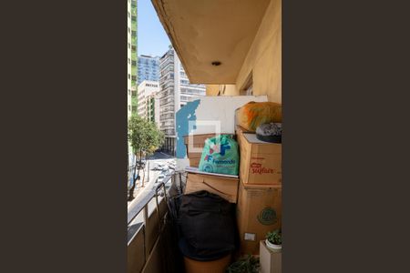 Varanda de apartamento à venda com 1 quarto, 33m² em Centro, São Paulo