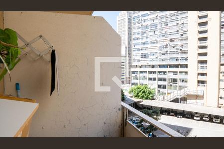 Varanda de apartamento à venda com 1 quarto, 33m² em Centro, São Paulo