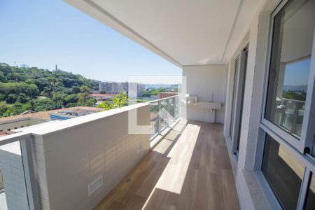 Varanda da Sala de apartamento para alugar com 4 quartos, 178m² em Botafogo, Rio de Janeiro