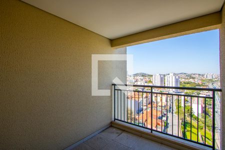 Varanda gourmet de apartamento à venda com 3 quartos, 91m² em Vila América, Santo André