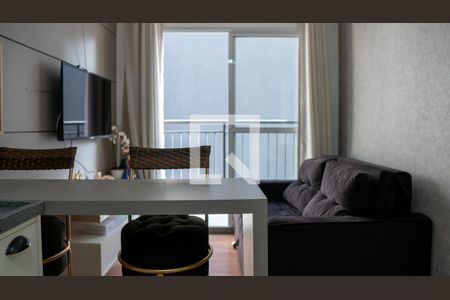 Sala de apartamento para alugar com 1 quarto, 29m² em República, São Paulo