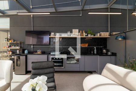 Cozinha de apartamento para alugar com 1 quarto, 80m² em Perdizes, São Paulo