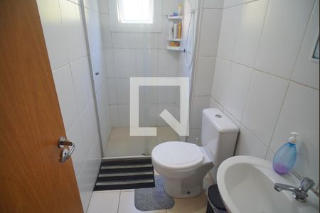 Banheiro de apartamento à venda com 2 quartos, 55m² em Rondônia, Novo Hamburgo