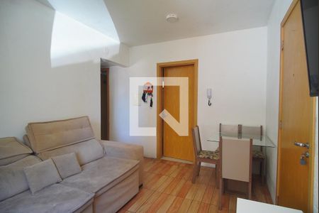 Sala de apartamento para alugar com 2 quartos, 55m² em Rondônia, Novo Hamburgo