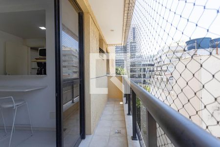 Varanda de apartamento à venda com 1 quarto, 40m² em Botafogo, Rio de Janeiro