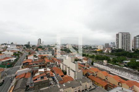 Vista da Sala de apartamento à venda com 1 quarto, 27m² em Vila Esperança, São Paulo