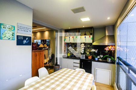 Varanda Gourmet de apartamento à venda com 2 quartos, 72m² em Vila Andrade, São Paulo