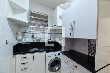 Cozinha de kitnet/studio à venda com 1 quarto, 40m² em Centro, Niterói