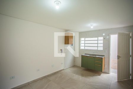 Sala / Cozinha de casa de condomínio para alugar com 1 quarto, 64m² em Parque Imperial, São Paulo