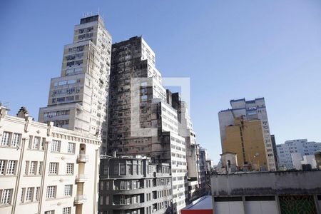Sala Vista de apartamento à venda com 1 quarto, 45m² em Centro Histórico, Porto Alegre