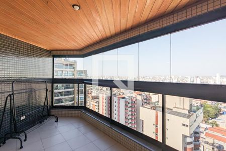 Varanda de apartamento à venda com 4 quartos, 208m² em Vila Margarida, São Bernardo do Campo