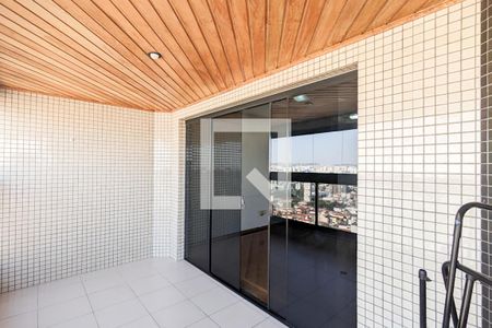 Varanda de apartamento à venda com 4 quartos, 208m² em Vila Margarida, São Bernardo do Campo